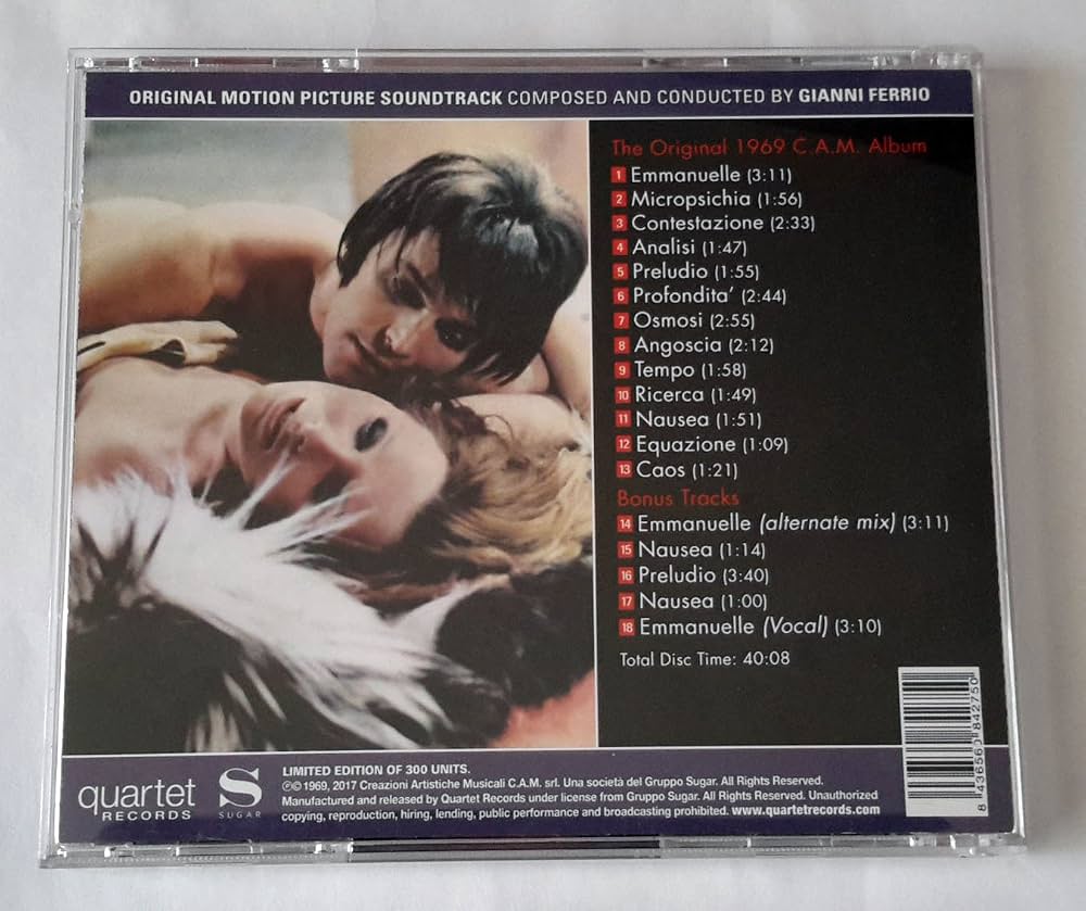 IO, EMMANUELLE O.S.T. - Io Emmanuelle (A Man for Emmanuelle